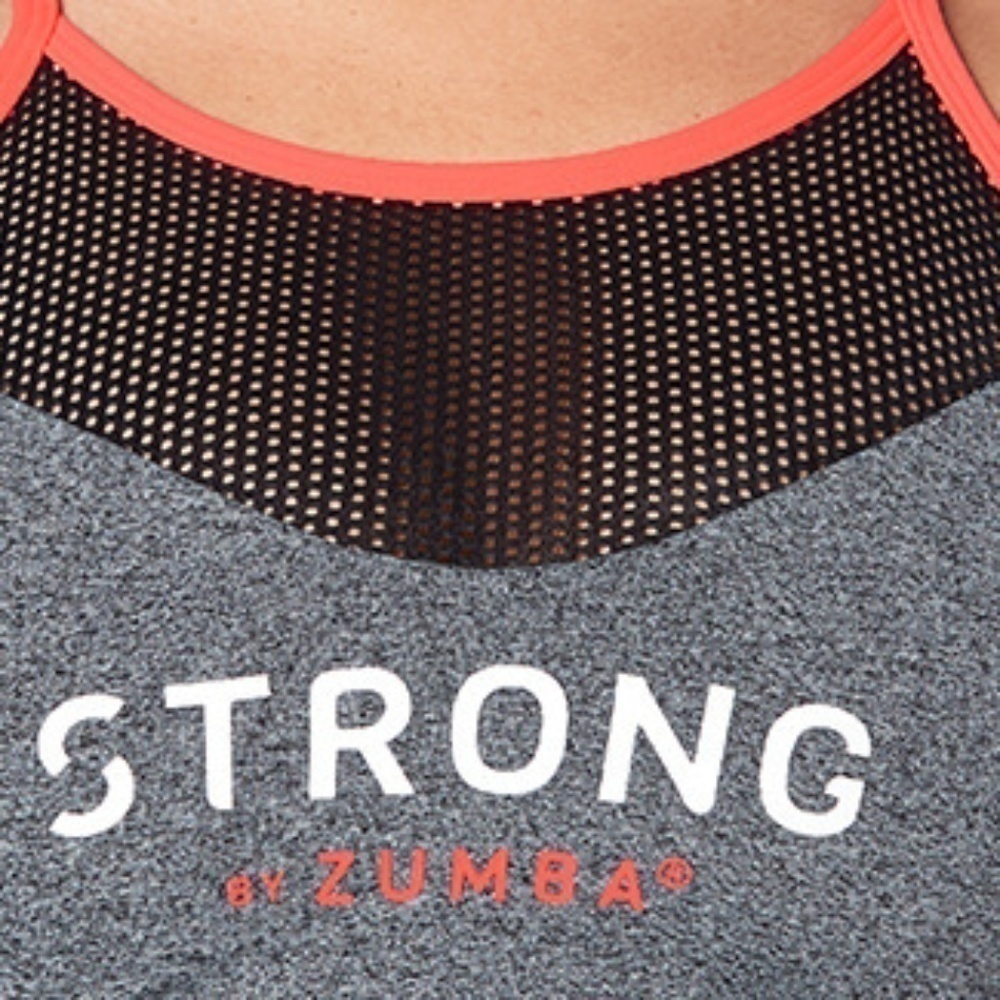 Don't Miss A Beat High Neck Bra strong by Zumba - Picture 3 of 4